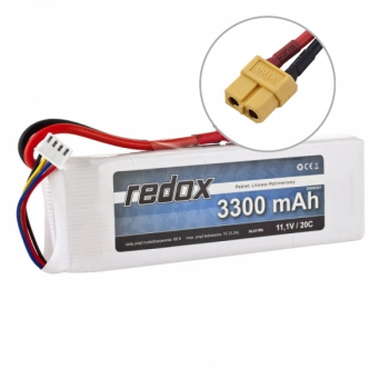 Redox 3300 mAh 11,1 V 20 C - LiPo-Pack